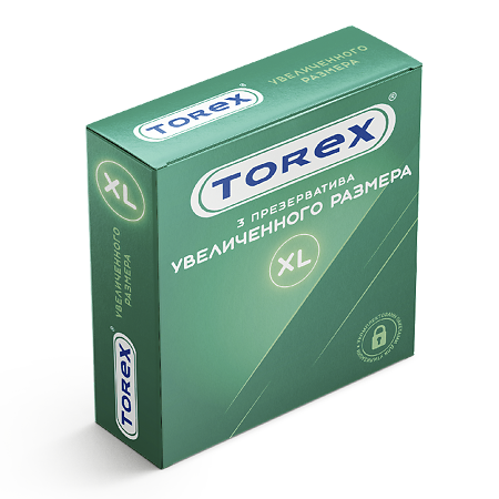 Презервативы Torex увеличенного р.а XL 3 шт