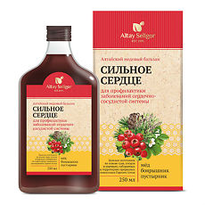 Купить Altay Seligor Алтайский медовый бальзам Сильное сердце стекло/пластик 250 мл 1 шт цена
