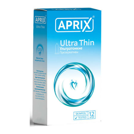 Презервативы Aprix Ultra Thin ультратонкие 12 шт