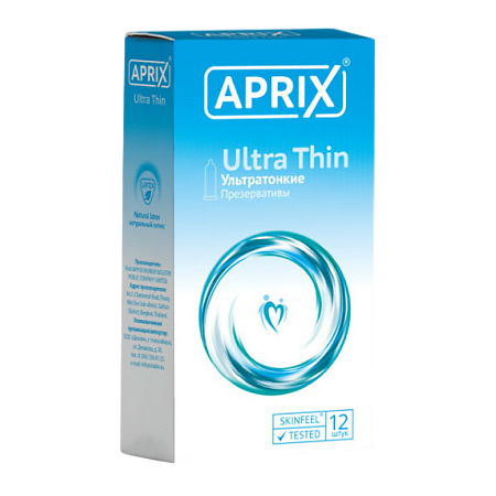 Презервативы Aprix Ultra Thin ультратонкие 12 шт