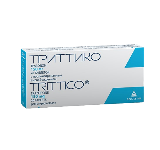 Использование препарата тразодон (триттико)