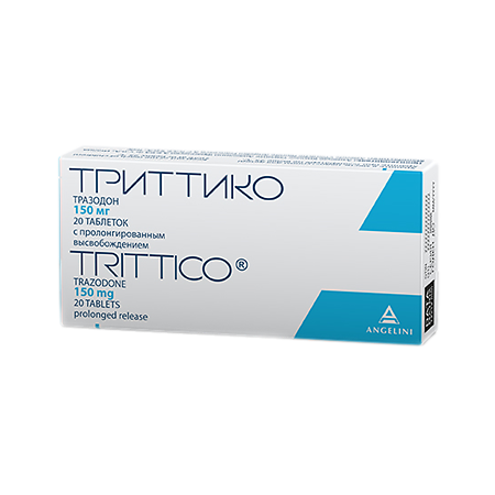 Триттико таблетки с пролонг высвобождением 150 мг 20 шт