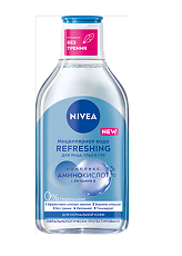 Купить Nivea Мицеллярная вода Refreshing для нормальной кожи 400 мл 1 шт цена