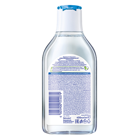 Nivea Мицеллярная вода Refreshing для нормальной кожи 400 мл 1 шт