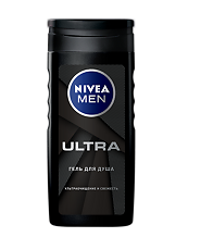 Купить Nivea Men Гель для душа Ultra Очищение и свежесть 250 мл 1 шт цена