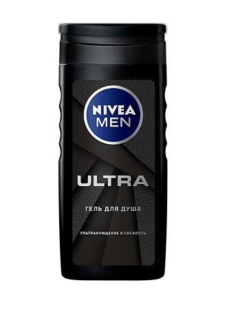Nivea Men Гель для душа Ultra Очищение и свежесть 250 мл 1 шт
