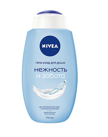 Изображение товара Nivea Гель-уход для душа Нежность и Забота 750 мл 1 шт