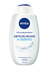 Купить Nivea Гель-уход для душа Увлажнение и Забота 750 мл 1 шт цена