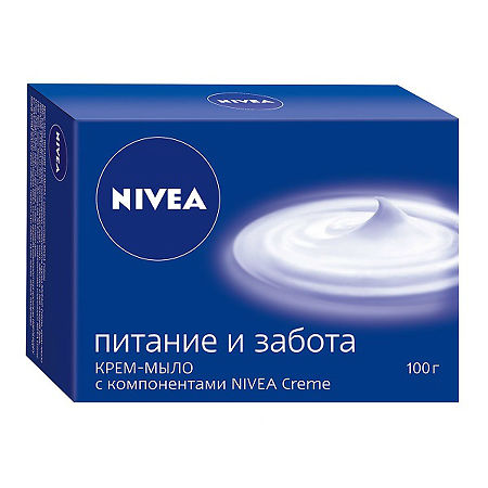 Nivea Крем-мыло Питание и забота 100 г 1 шт