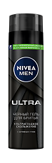 Купить Nivea Men Гель для бритья Черный Ultra 200 мл 1 шт цена