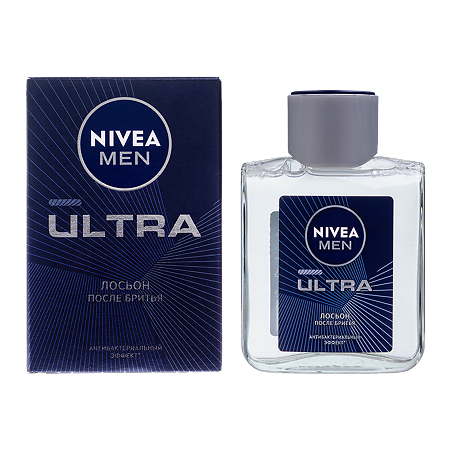 Nivea Men Лосьон после бритья Ultra антибактериальный 100 мл 1 шт