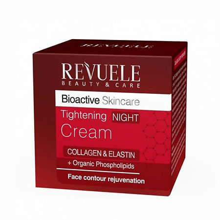 Revuele Bioactive skincare Collagen&Elastin+ Крем для лица ночной подтягивающий 50 мл 1 шт