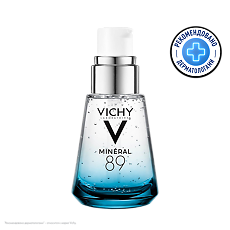 Купить Vichy Mineral 89 Гель-сыворотка увлажняющая для кожи подверженной внешним воздействиям 30 мл цена