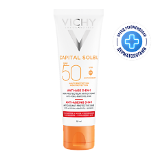 Изображение товара Vichy Capital Soleil Anti-Ageing Крем солнцезащитный антивозрастной SPF50+ 50 мл