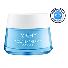 Изображение товара Vichy Aqualia Thermal Rich Крем увлажняющий насыщенный для сухой и очень сухой кожи Aqualia Thermal Крем увлажняющий насыщенный для сухой и очень сухой кожи 50 мл 1 шт