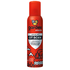 Купить Gardex Extreme Аэрозоль-репеллент от всех летающих кровососущих насекомых и клещей 150 мл 1 шт цена