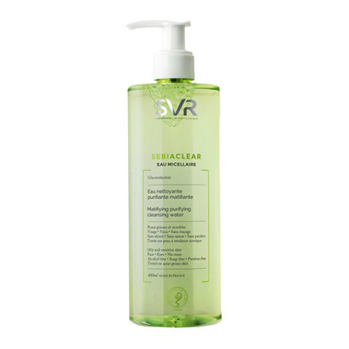 Изображение товара SVR Sebiaclear Мицеллярная вода 400 мл для проблемной чувствительной кожи
