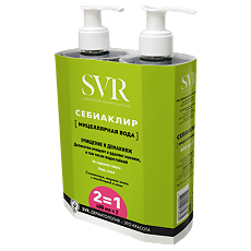 Купить SVR Sebiaclear Мицеллярная вода 400 мл 2 шт цена
