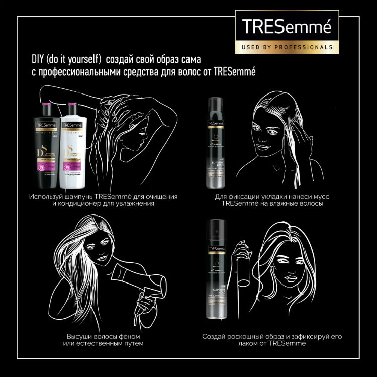 Tresemme Diamond Strength кондиционер для волос укрепляющий, 400 мл