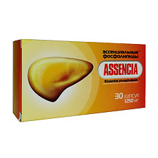 Купить Эссенциальные фосфолипиды ASSENCIA с экстрактом расторопши и вит группы В капсулы массой 1250 мг 30 шт цена