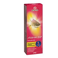 Купить Акулий жир и Перец стручковый с Имбирем и Пчелиным ядом Гель для тела 75 мл 1 шт цена