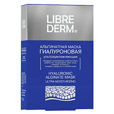 Купить Либридерм (Librederm) Гиалуроновая маска ультраувлажняющая альгинатная 30 г 1 шт цена