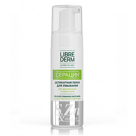 Изображение товара Либридерм Seracin деликатная пенка для умывания 160 мл