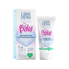 Купить Либридерм (Librederm) Baby Крем детский восстанавливающий с ланолином и экстрактом хлопка 50 мл 1 шт цена