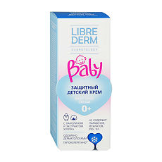 Купить Либридерм (Librederm) Baby Крем Cold-cream защитный детский с ланолином и экстрактом хлопка защитный, 50 мл 1 шт цена