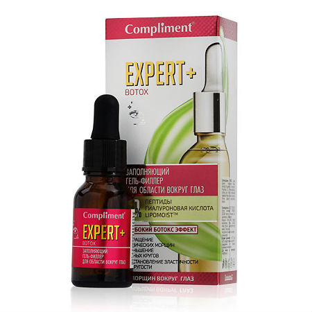 Изображение товара Compliment Expert+Botox Гель-филлер заполняющий для области глаз 15 мл 1 шт