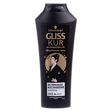Купить Gliss Kur Шампунь для волос Экстремальное Восстановление для сильно поврежденных и сухих волос 400 мл 1 шт цена