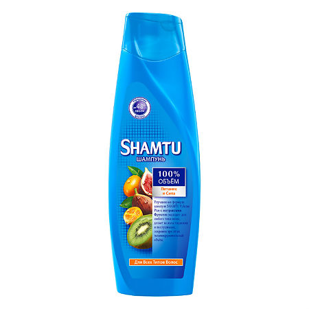 Shamtu Шампунь для волос Питание и сила с экстрактами фруктов 360 мл 1 шт