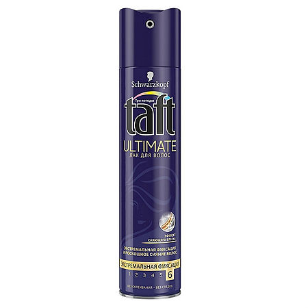 Taft Лак для волос Ultimate экстремальная фиксация 225 мл 1 шт