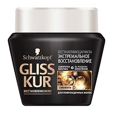 Купить Gliss Kur Маска для волос Востанавливающая Экстремальное восстановление 300 мл 1 шт цена
