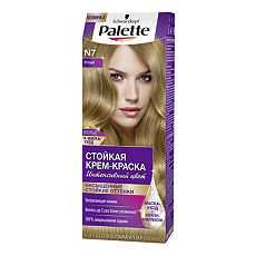 Купить Palette Стойкая крем-краска N7 Русый 110 мл 1 шт цена