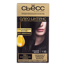 Купить SYOSS Oleo Intence Краска с маслом-активатором 1-10 Глубокий черный 115 мл 1 шт цена
