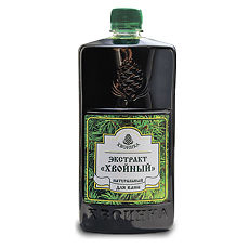 Купить Хвоинка Экстракт хвойный натуральный для ванн флакон 1 л 1 шт цена