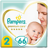 Подгузники Памперс (Pampers) Premium Care 4-8 кг р.2 66 шт