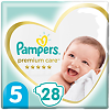 Подгузники Памперс (Pampers) Premium Care 11+ кг р.5 28 шт