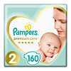 Подгузники Памперс (Pampers) Premium Care 4-8 кг р.2, 160 шт.