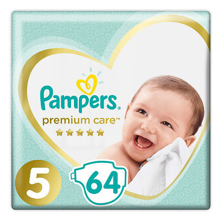 Подгузники Памперс (Pampers) Premium Care 11+ кг р.5 64 шт.