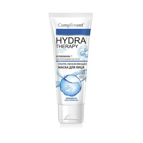Изображение товара Ультра-увлажняющая маска для лица Compliment Hydra Therapy 100 мл Изображение товара Ультра-увлажняющая маска для лица Compliment Hydra Therapy 100 мл