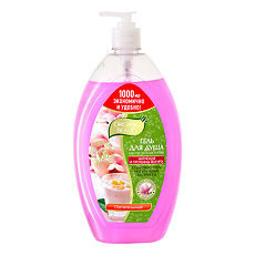 Купить Organic Beauty Гель для душа Лотос питательный 1 л 1 шт цена