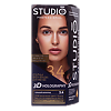 Studio 3D Golografic Краска для волос 3.4 Горький шоколад 50/50/15мл 1 шт