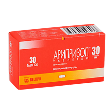 Купить Арипризол таблетки 30 мг 30 шт цена