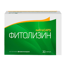 Купить Фитолизин Нефрокапс капсулы массой 356 мг 30 шт цена