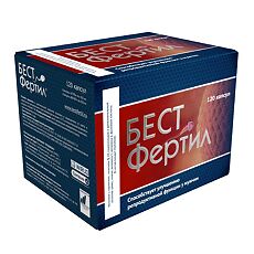 Купить БЕСТФертил утро и вечер капсулы по 0,45 г 120 шт цена