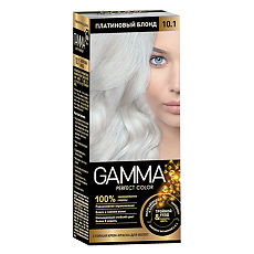 Купить Gamma Perfect color Крем-краска для волос 10.1 платиновый блондин 1 шт цена