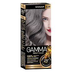 Купить Gamma Perfect color Крем-краска для волос 8.19 пепельный 1 шт цена