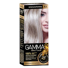 Купить Gamma Perfect color Крем-краска для волос 9.1 пепельный блонд 1 шт цена